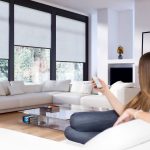 Control your curtains with the remote control